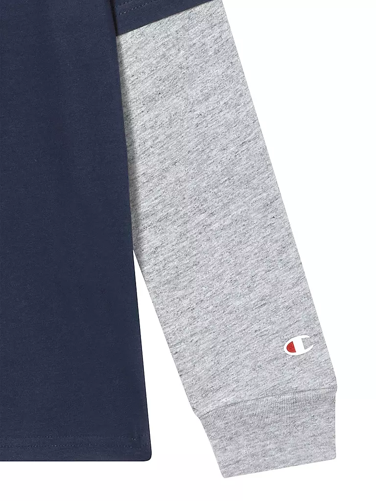 CHAMPION | Jungen Langarmshirt | dunkelblau