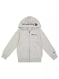 CHAMPION | Jungen Sweatjacke | hellgrau