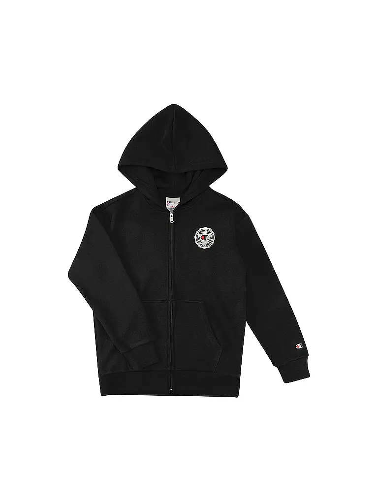 CHAMPION | Jungen Sweatjacke | Schwarz