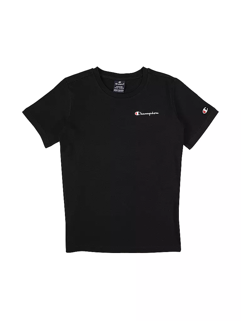 CHAMPION | Jungen T-Shirt | schwarz