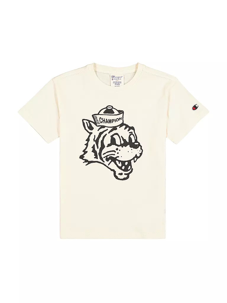 CHAMPION | Jungen T-Shirt | creme
