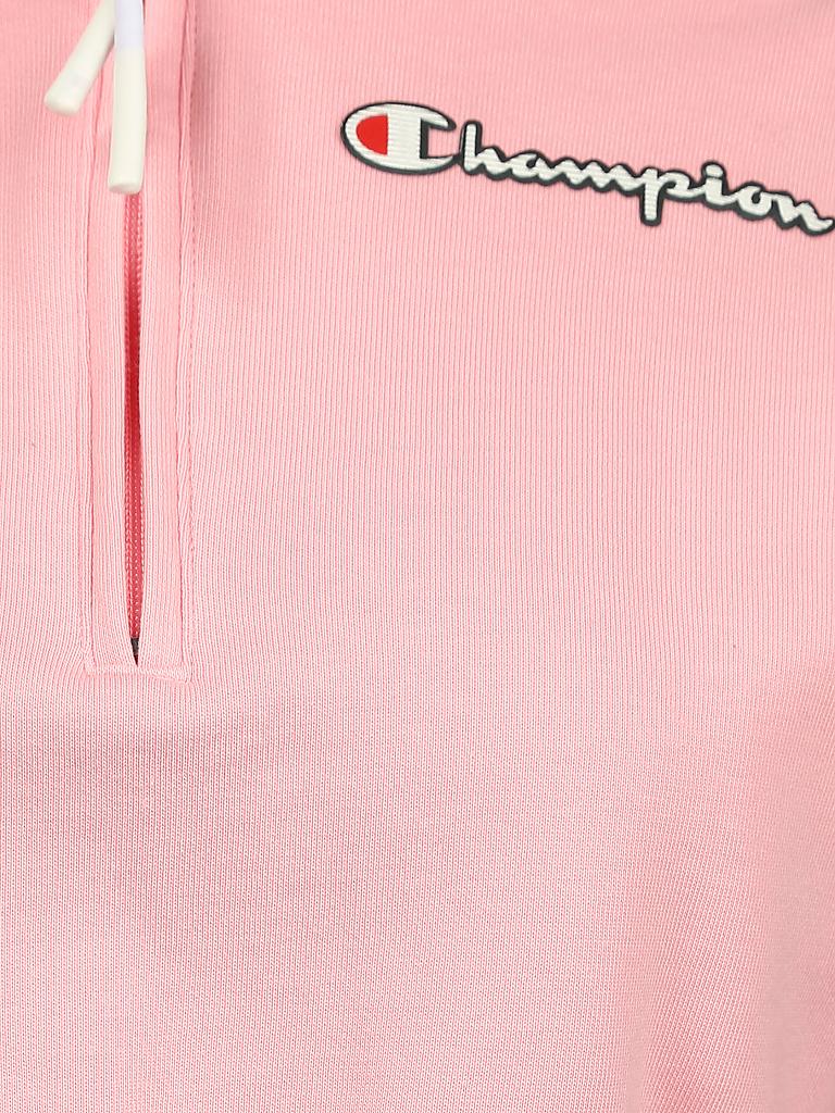 CHAMPION | Kapuzensweater - Hoodie Cropped Fit | rosa