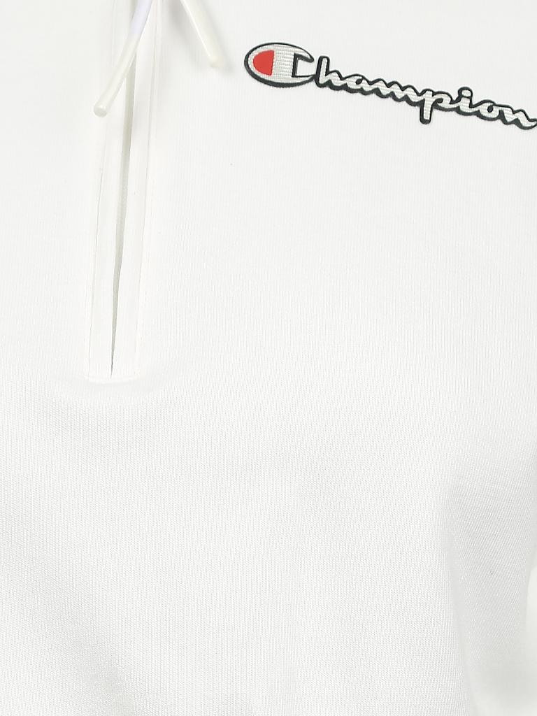 CHAMPION | Kapuzensweater - Hoodie Cropped Fit | weiß
