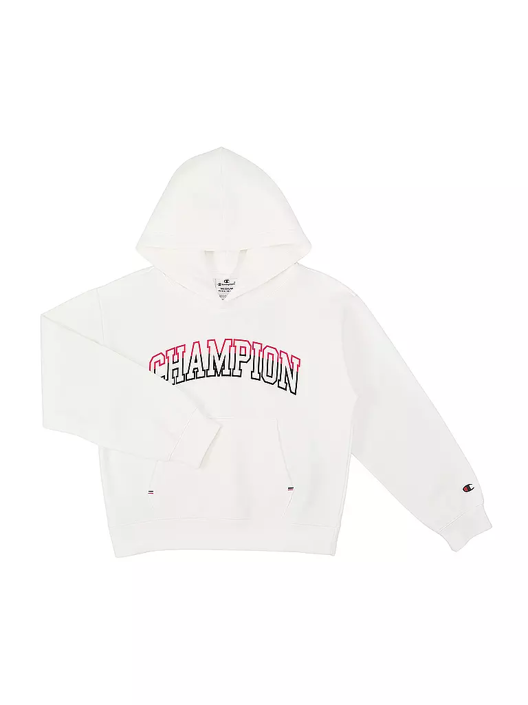 CHAMPION | Mädchen Kapuzenpullover - Hoodie | weiss