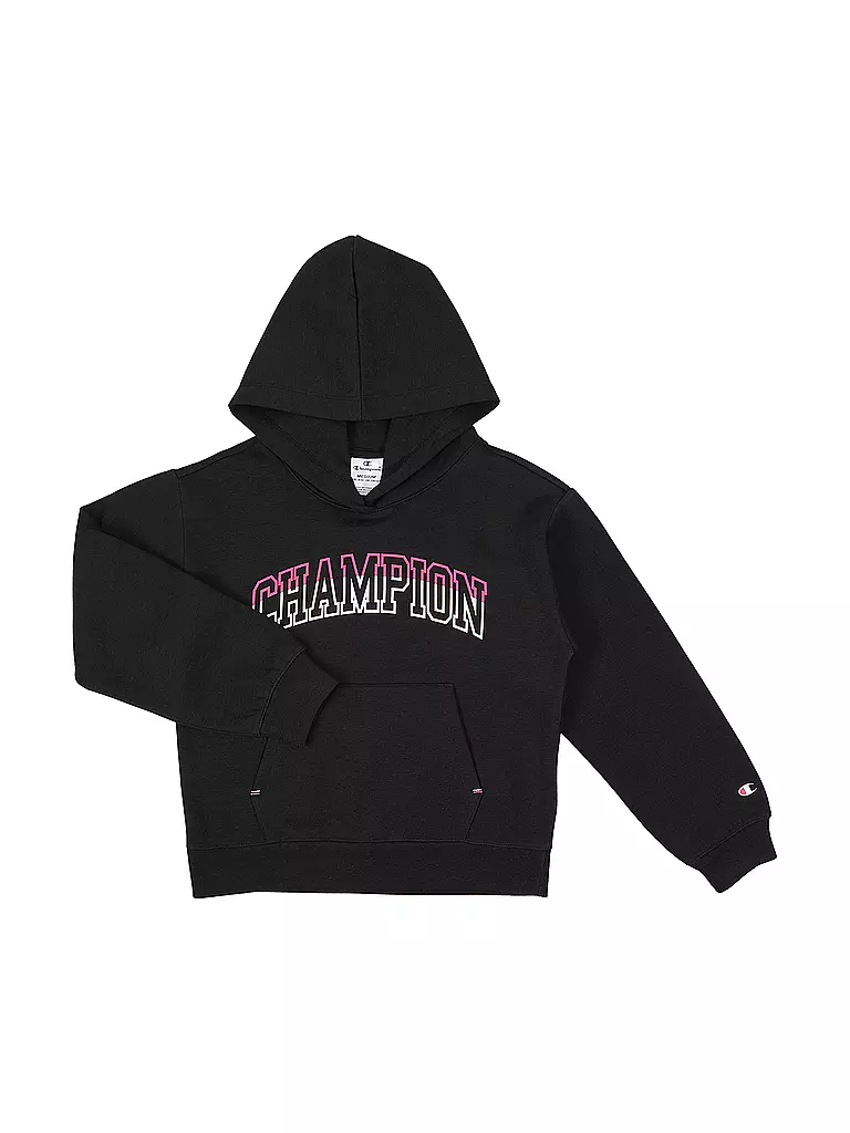 CHAMPION schwarz - Mädchen Kapuzenpullover Hoodie