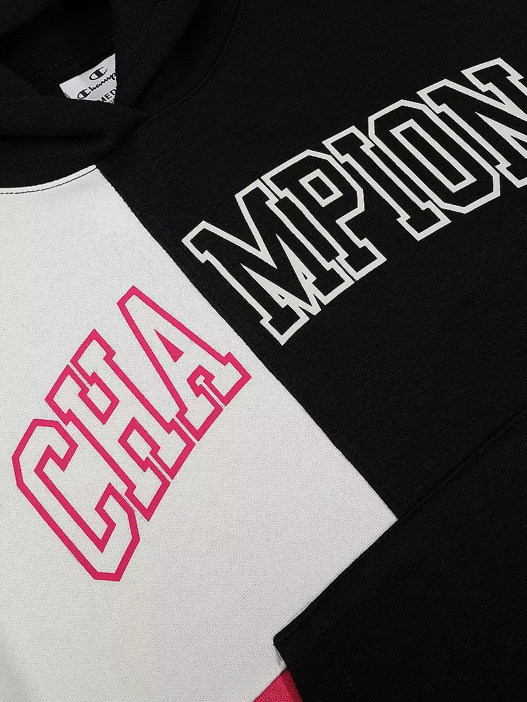 CHAMPION | Mädchen Kapuzensweater - Hoodie | schwarz