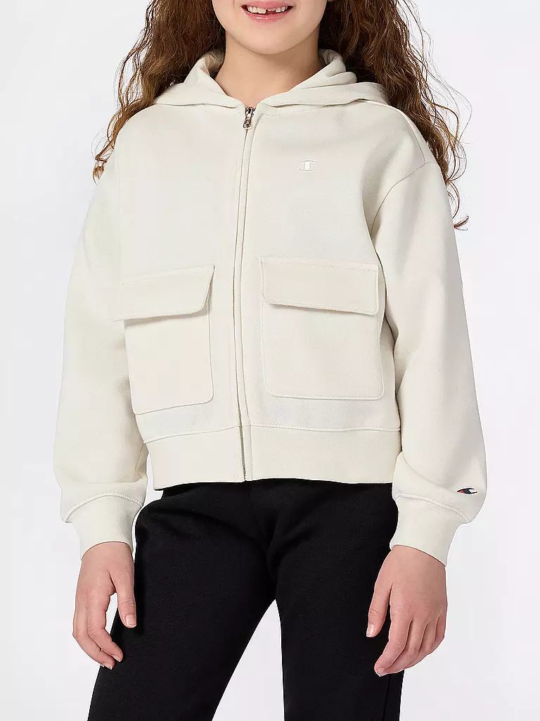 CHAMPION | Mädchen Sweatjacke | schwarz