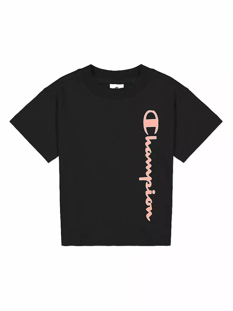CHAMPION | Mädchen T-Shirt AMERICAN CLASSI | schwarz
