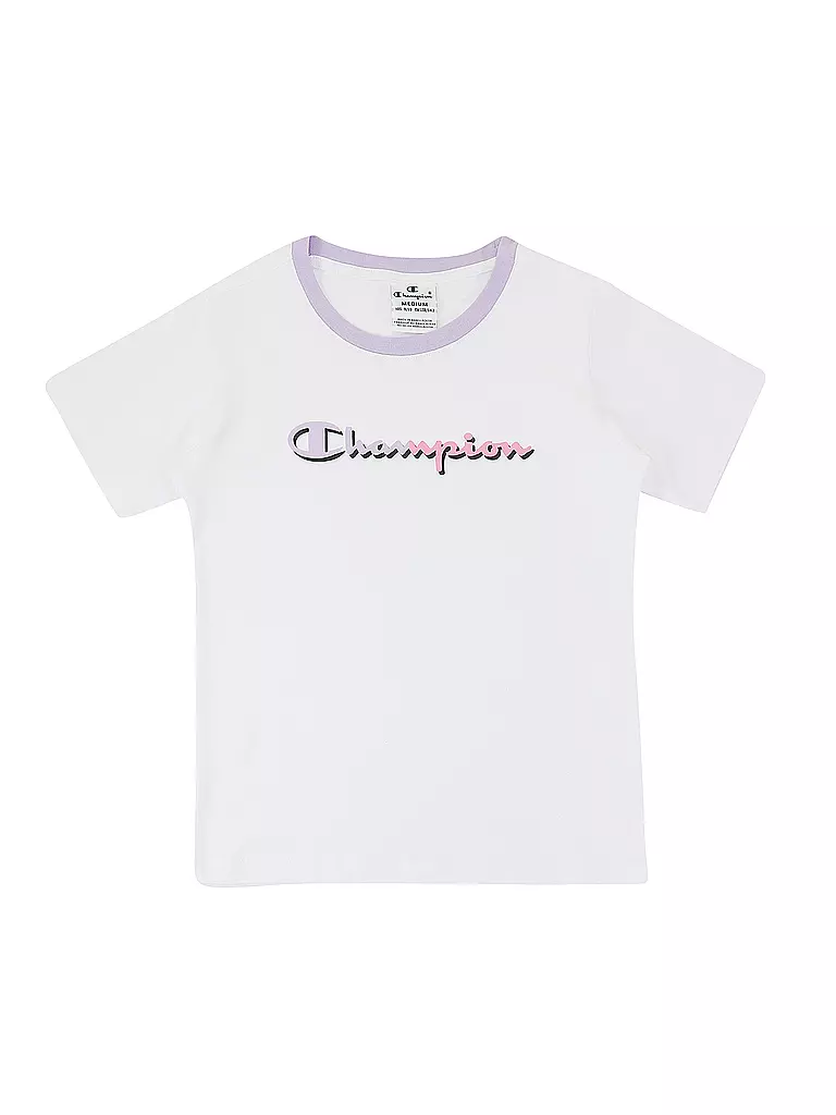 CHAMPION | Mädchen T-Shirt | weiss