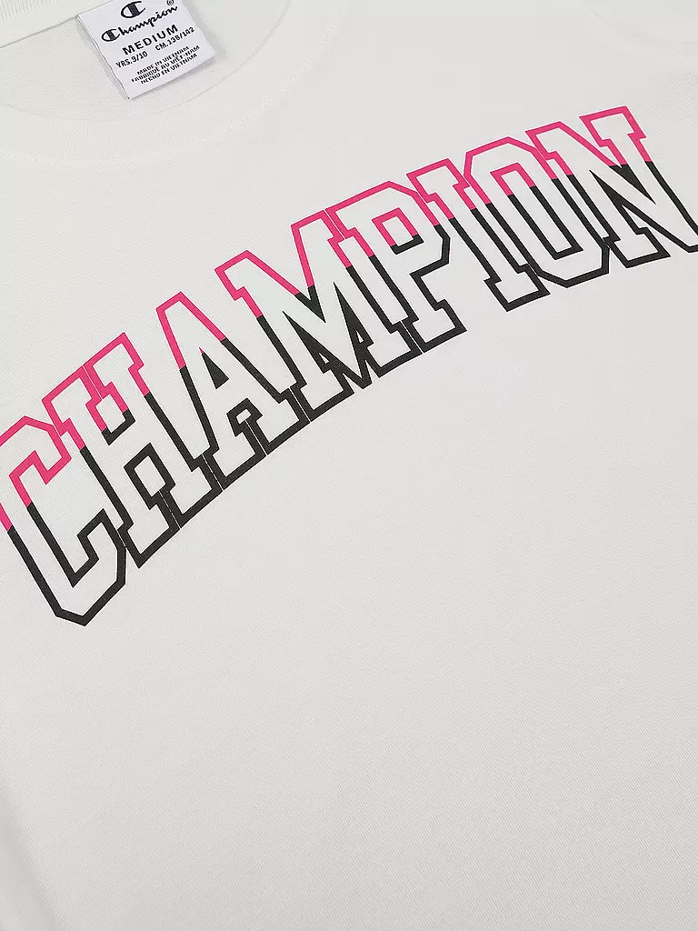 CHAMPION | Mädchen T-Shirt | weiss