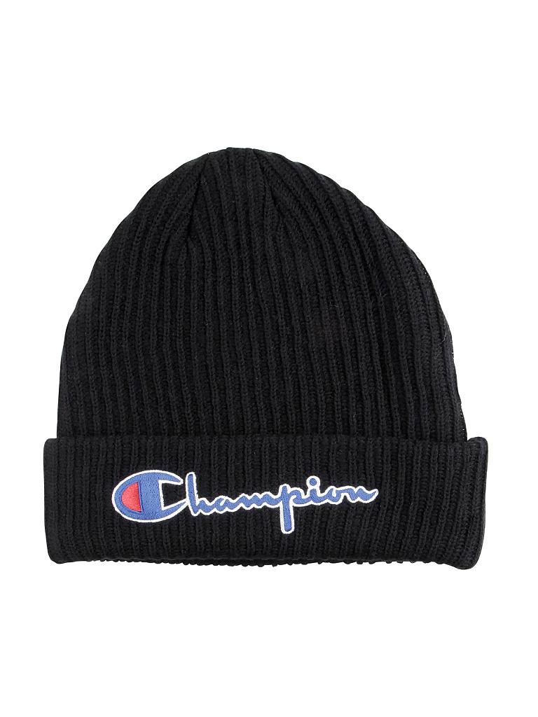 CHAMPION Mütze - Beanie schwarz