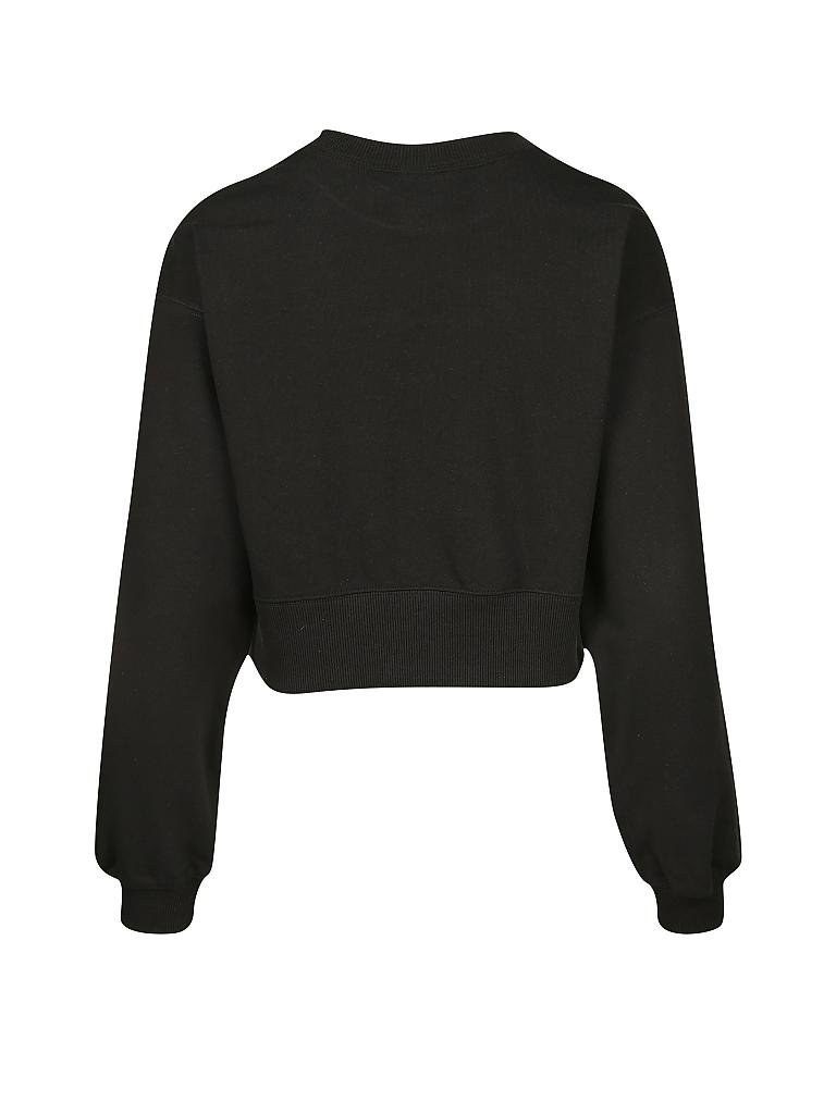 CHAMPION | Sweater Cropped Fit | schwarz