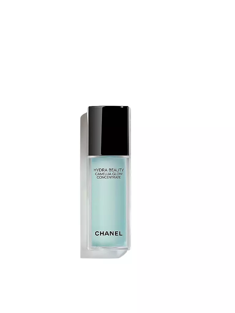 CHANEL |  CAMELLIA GLOW CONCENTRATE FEUCHTIGKEITSPFLEGE MIT AHA-MIKRO-PEELING PUMPFLAKON 15ML | transparent