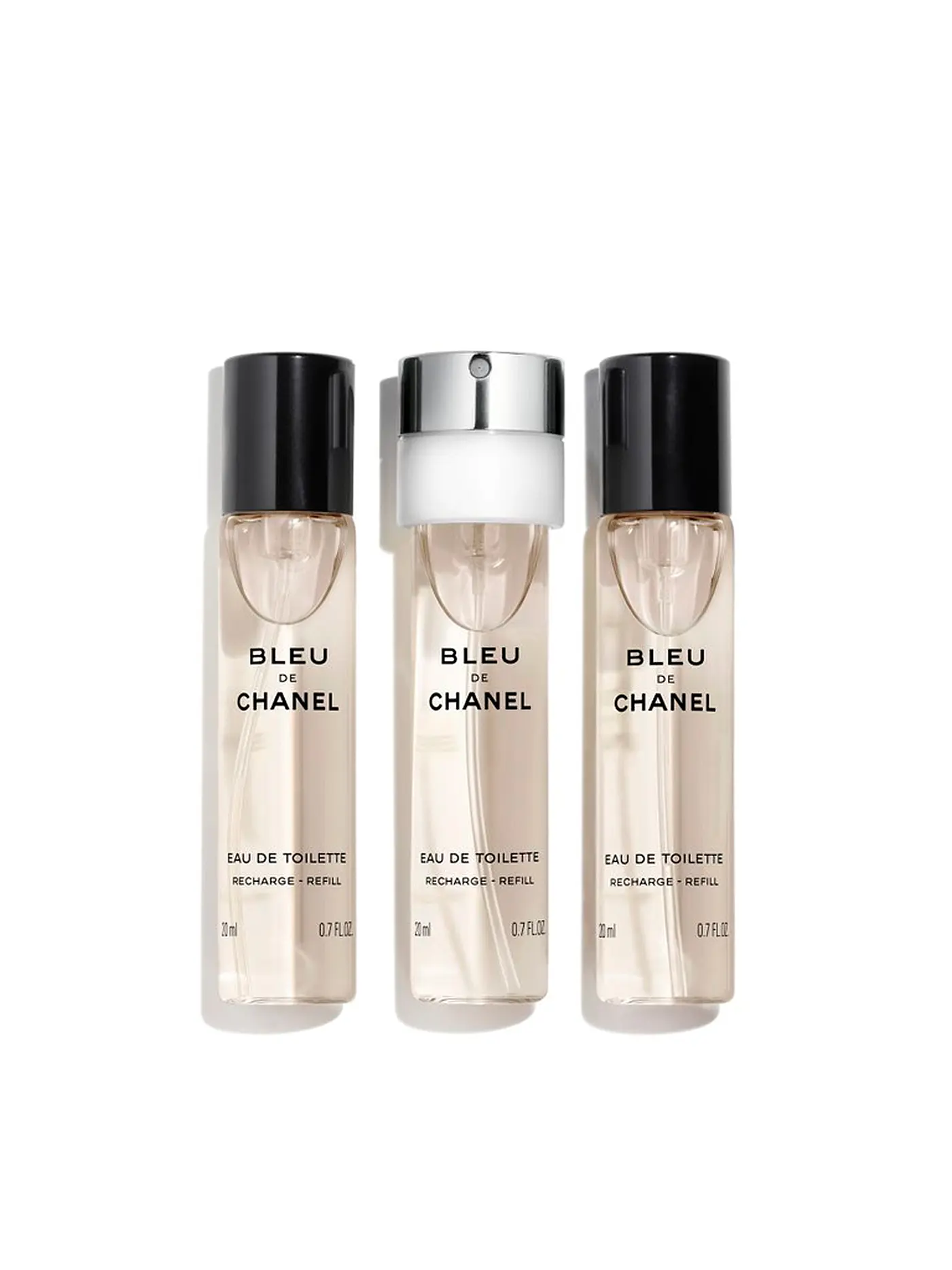 CHANEL |  EAU DE TOILETTE TWIST AND SPRAY 3X20ML NACHFÜLLUNG | keine Farbe
