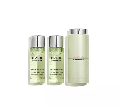 CHANEL CHANCE EAU FRAÎCHE EAU DE TOILETTE TWIST AND SPRAY 3X20ML