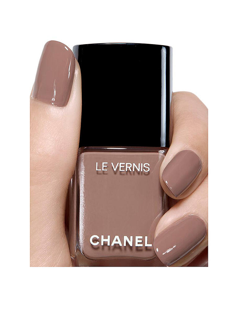 CHANEL |  NAGELLACK MIT LANGEM HALT 13ML | braun