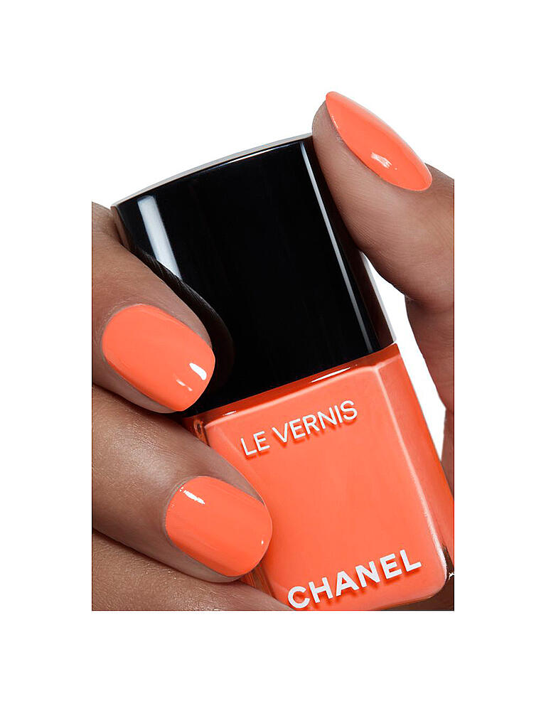 CHANEL |  NAGELLACK MIT LANGEM HALT 13ML | orange