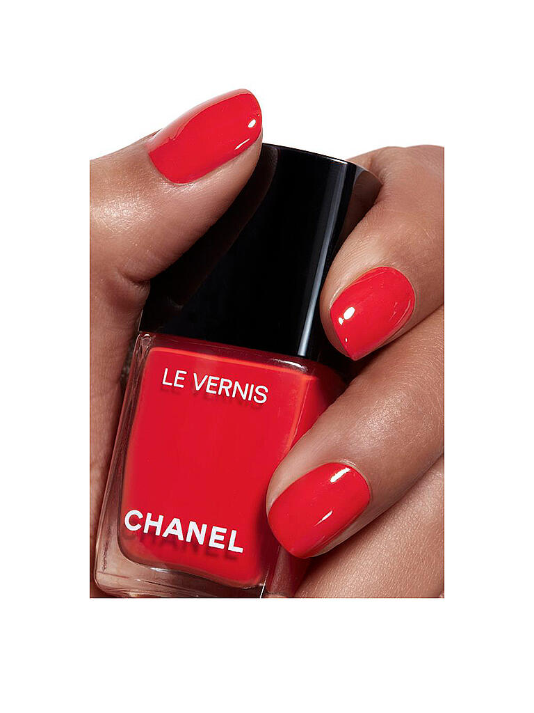 CHANEL |  NAGELLACK MIT LANGEM HALT 13ML | rot