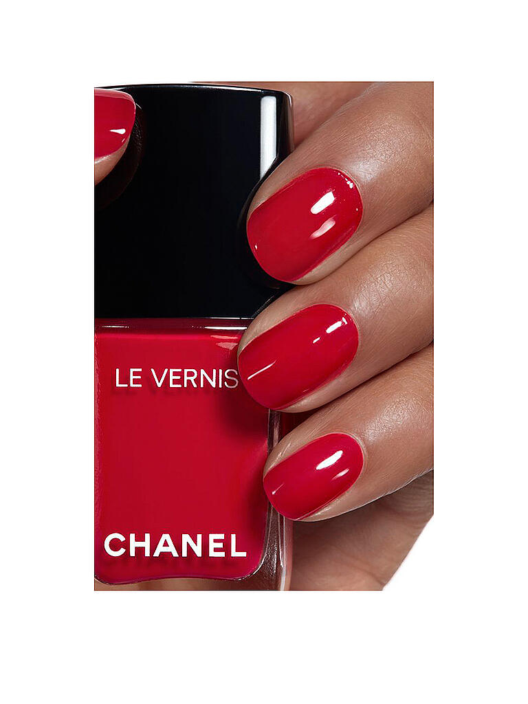 CHANEL |  NAGELLACK MIT LANGEM HALT 13ML | rot