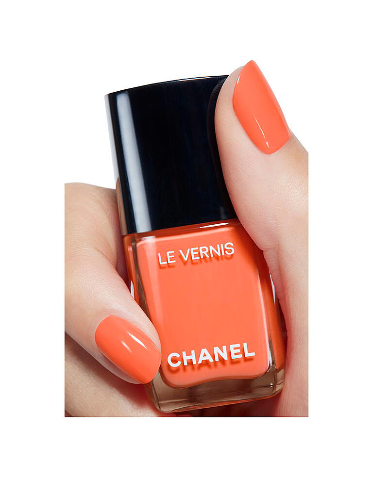 CHANEL |  NAGELLACK MIT LANGEM HALT 13ML | orange