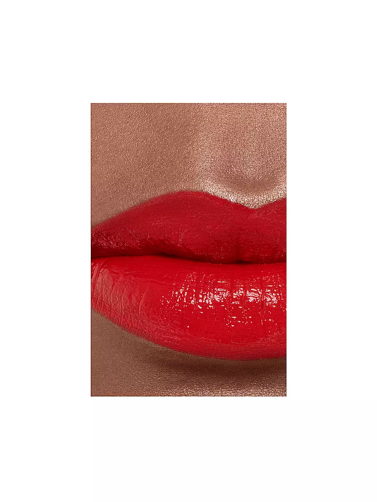 CHANEL | DER FEUCHTIGKEITSSPENDENDE, AUFPOLSTERNDE, HOCHGLÄNZENDE UND FARBINTENSIVE LIPPENSTIFT MIT LANGEM HALT. 3G | rot