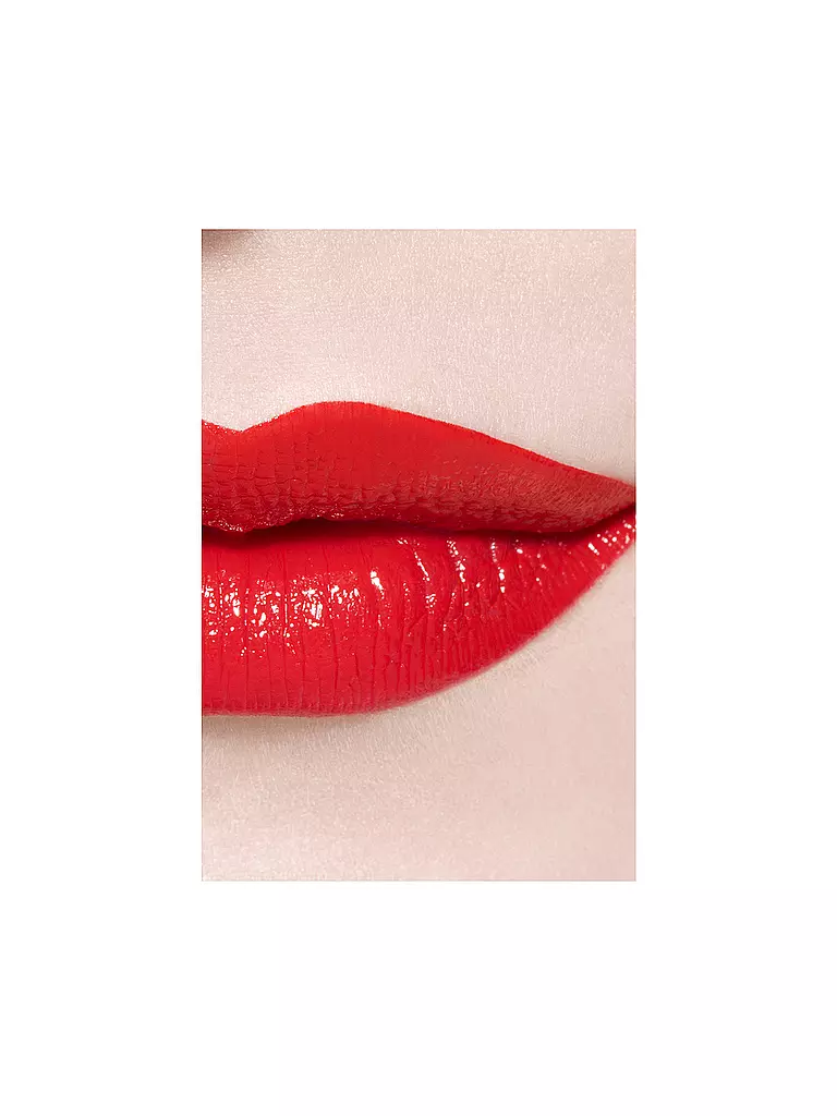 CHANEL | DER FEUCHTIGKEITSSPENDENDE, AUFPOLSTERNDE, HOCHGLÄNZENDE UND FARBINTENSIVE LIPPENSTIFT MIT LANGEM HALT. 3G | rot