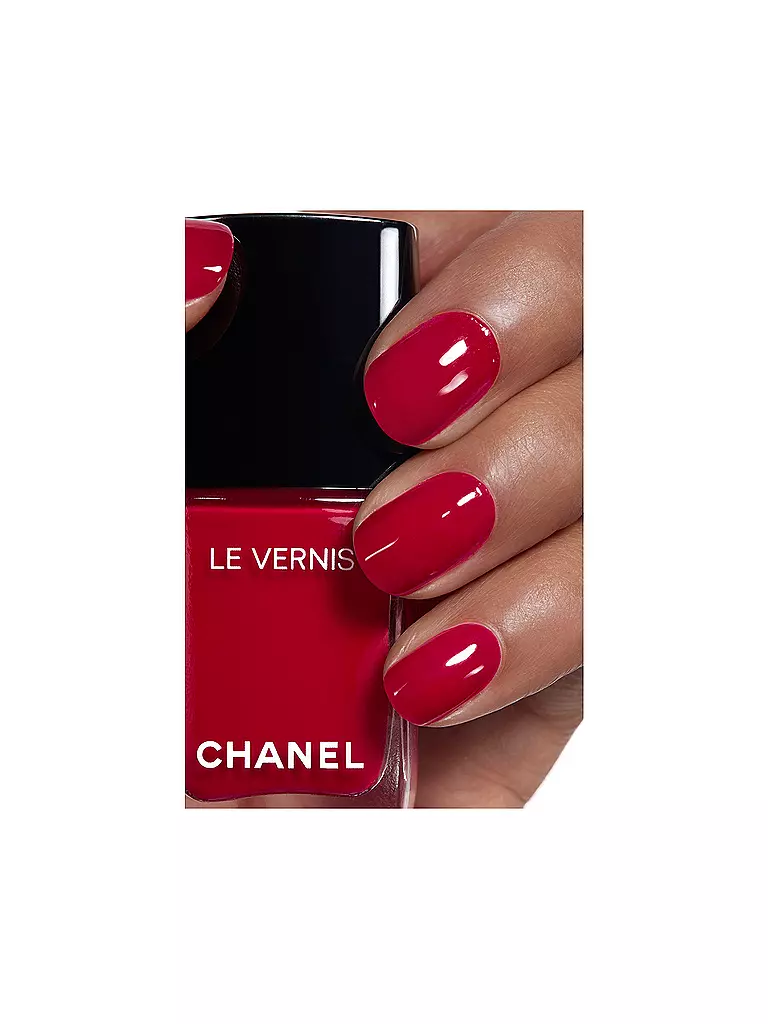 CHANEL | NAGELLACK – FARBE UND GLANZ MIT LANGEM HALT 13ML | dunkelrot