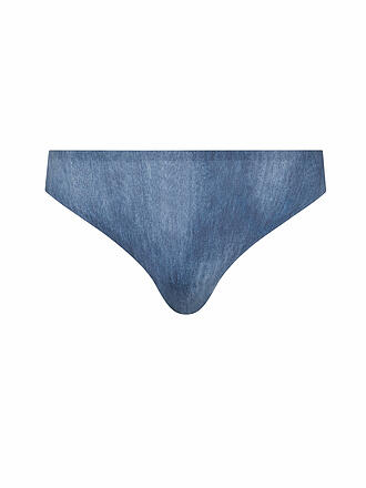 CHANTELLE | String SOFT STRETCH blue denim print