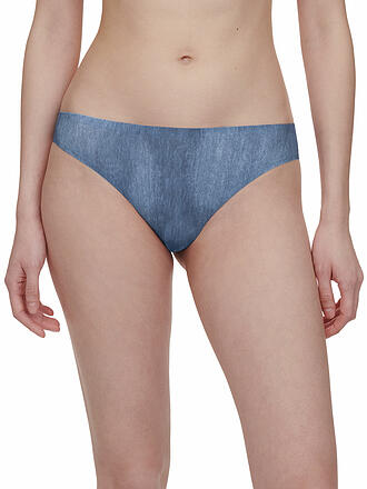 CHANTELLE | String SOFT STRETCH blue denim print