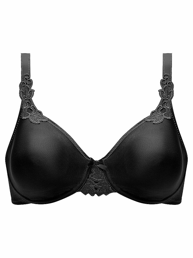 Chantelle Damen Hedona Bedeckender Gemoldeter BH, Schwarz, 85E