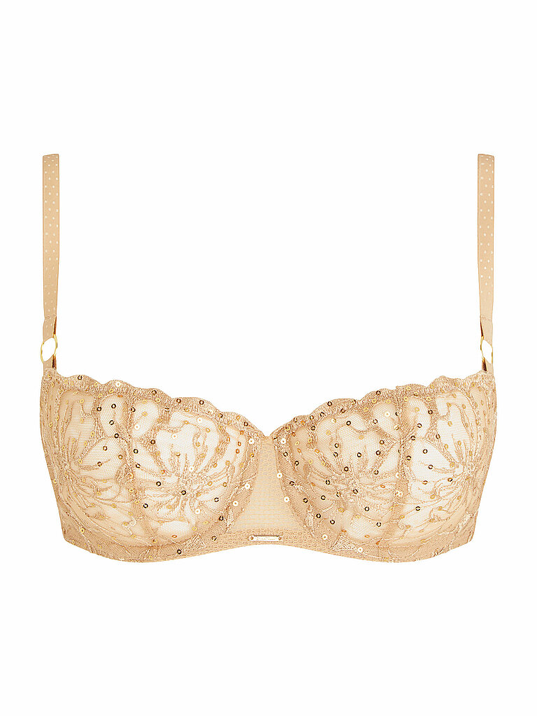 CHANTELLE Balconette BH FLEURS SIGNATURE toffee sequins – Chantelle