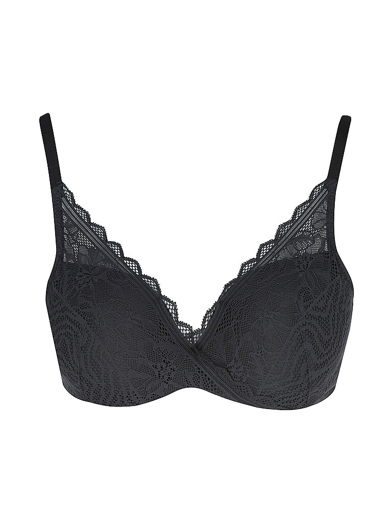 CHANTELLE BH mit Bügel FLORAL TOUCH schwarz schwarz | 80B