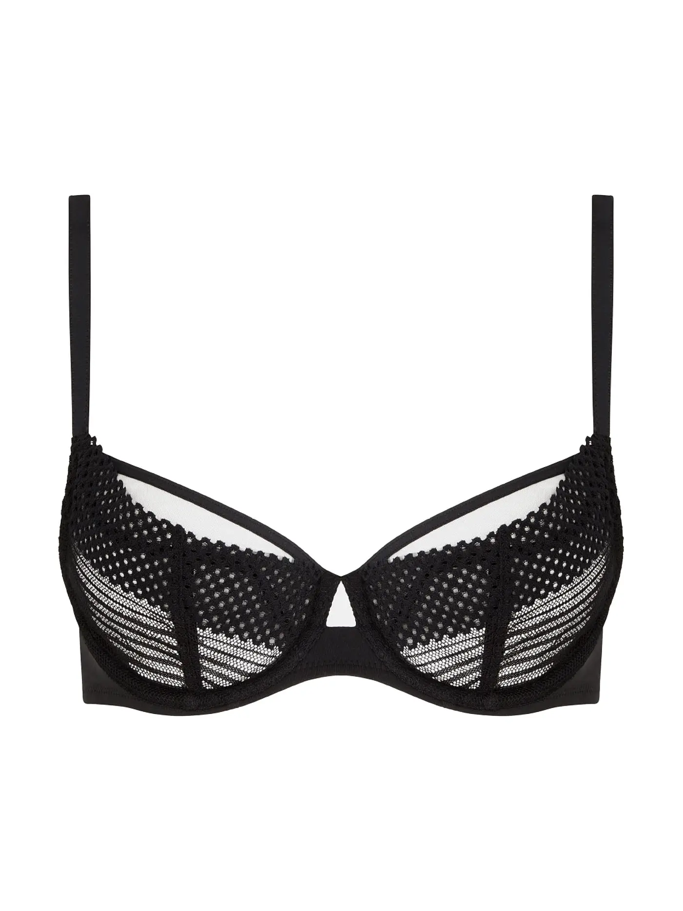 CHANTELLE | BH mit Reifen PLAY schwarz | schwarz