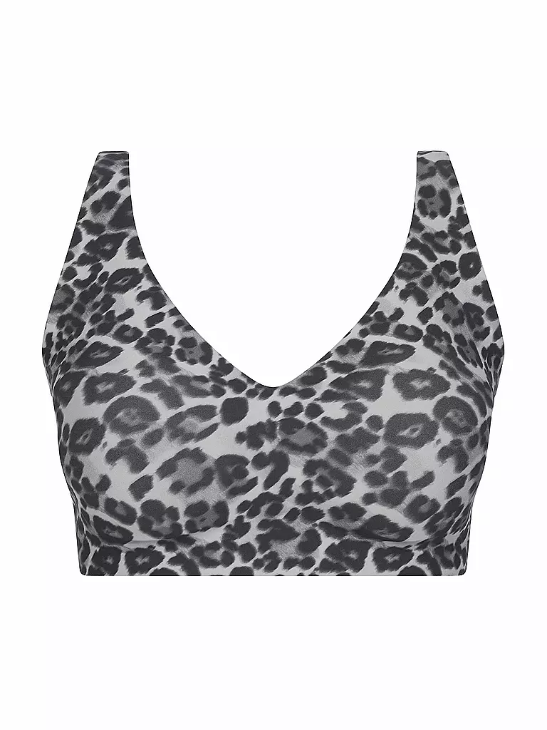 CHANTELLE | BH ohne Bügel SOFTSTRETCH POWER grey leopard | grau