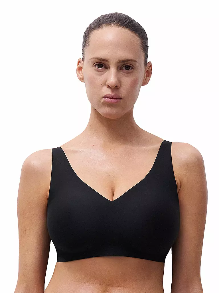 CHANTELLE | BH ohne Bügel SOFTSTRETCH POWER schwarz | schwarz