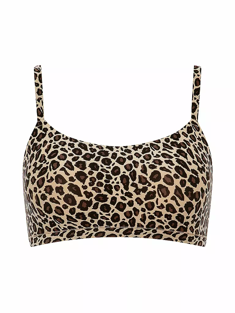 CHANTELLE | Bustier leopard nude | braun