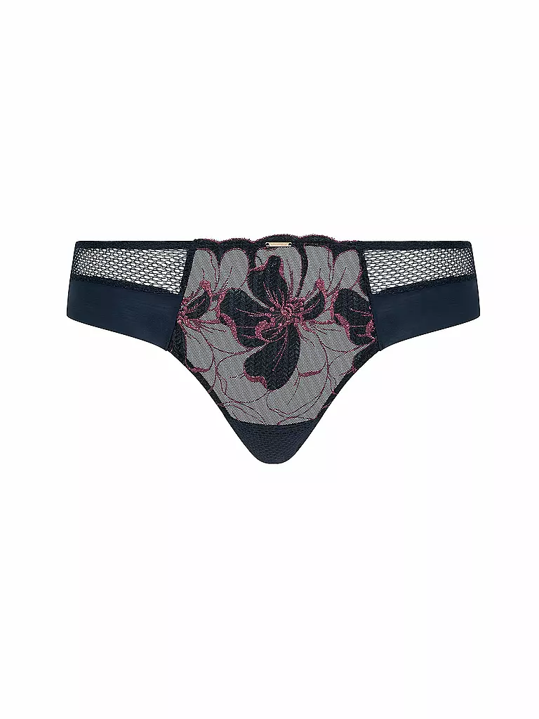 CHANTELLE | Pants FLEURS SIGNATURE sailing blue lurex | dunkelblau