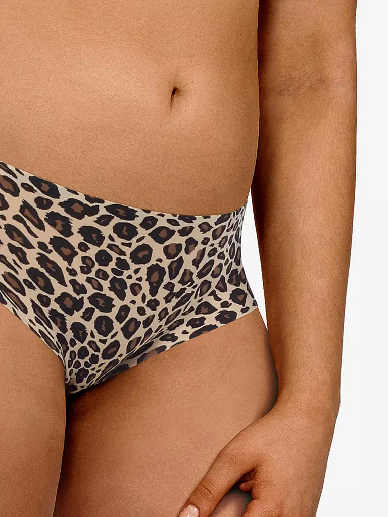 CHANTELLE | Pants SOFTSTRETCH leopard nude | braun