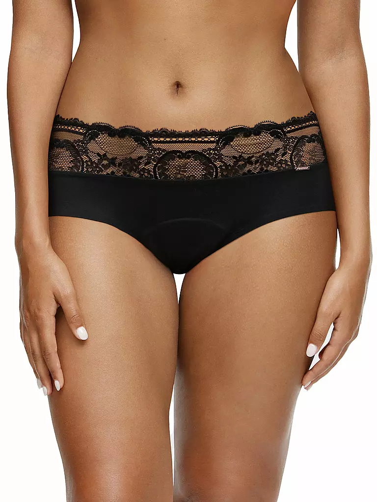 CHANTELLE | Periodenunterwäsche Slip - Periodenslip schwarz  | schwarz
