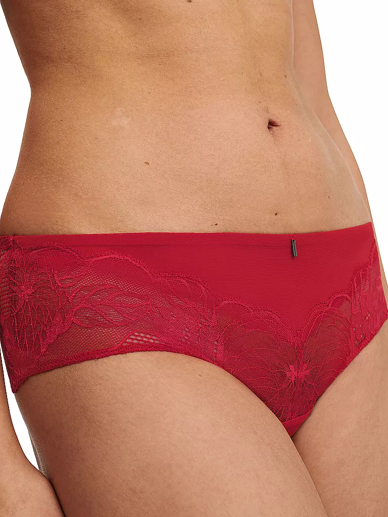 CHANTELLE | Shorty MIDNIGHT FLOWERS scarlett | rot