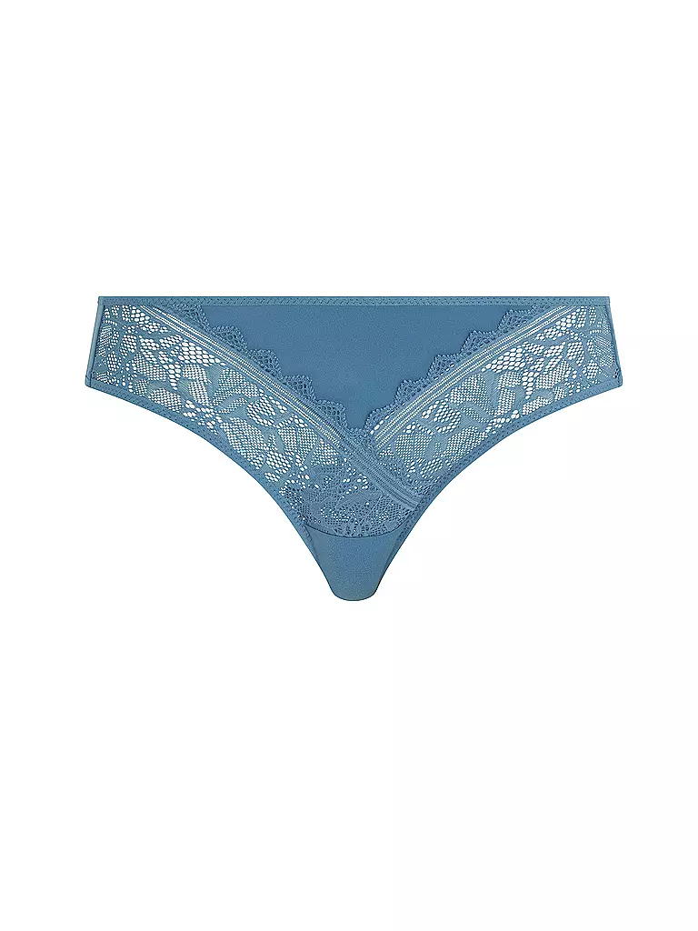 CHANTELLE | Slip FLORAL TOUCH jeans blue | blau