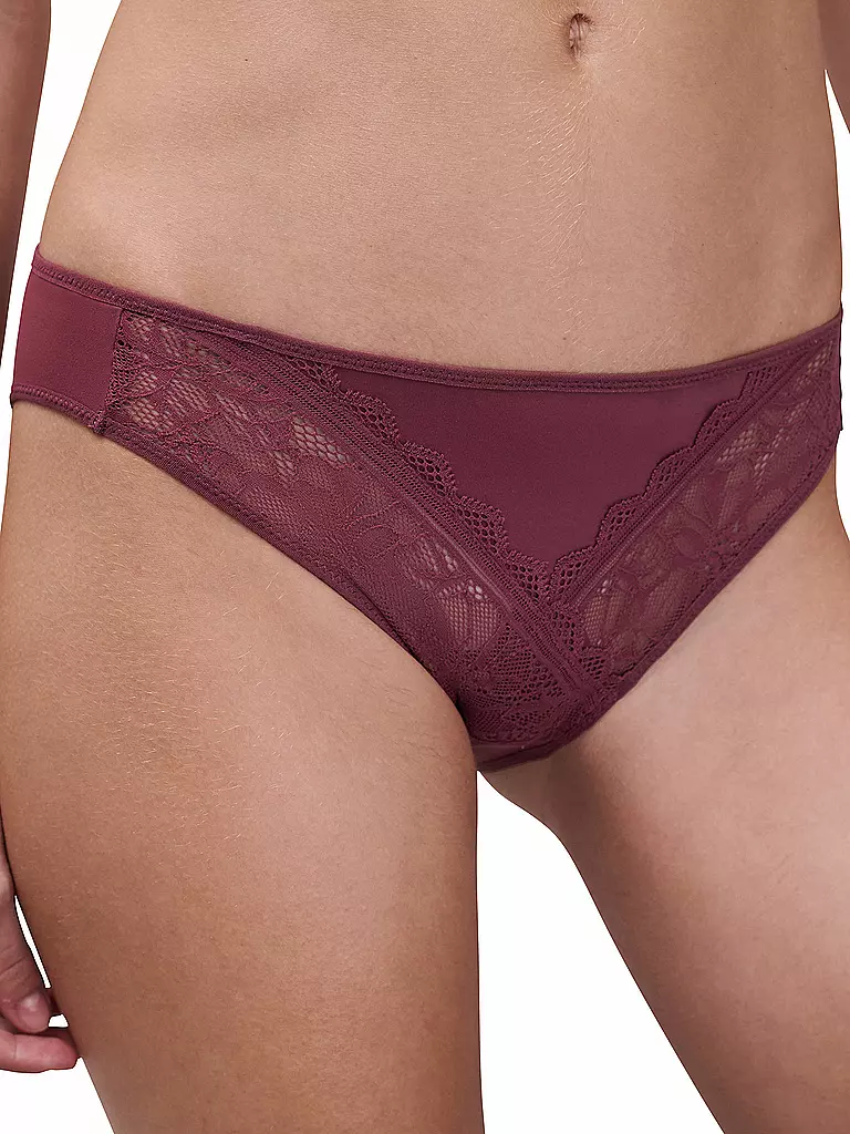 CHANTELLE | Slip FLORAL TOUCH sienna | koralle