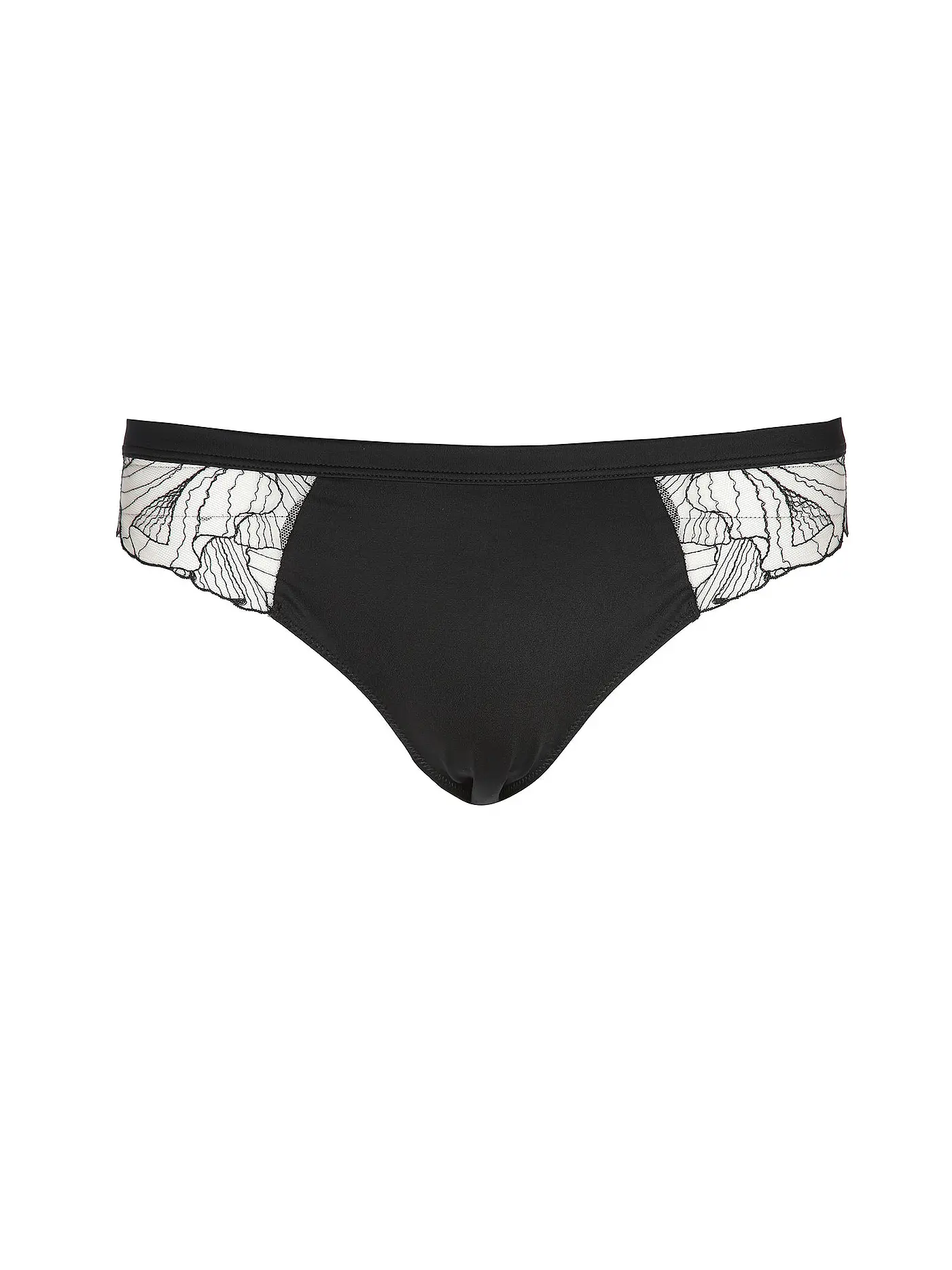 CHANTELLE | Slip TATTOO LOVE black/golden beige  | schwarz