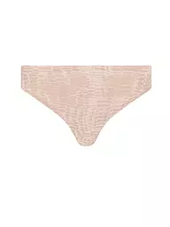 CHANTELLE | String SOFT STRETCH blue denim print | beige