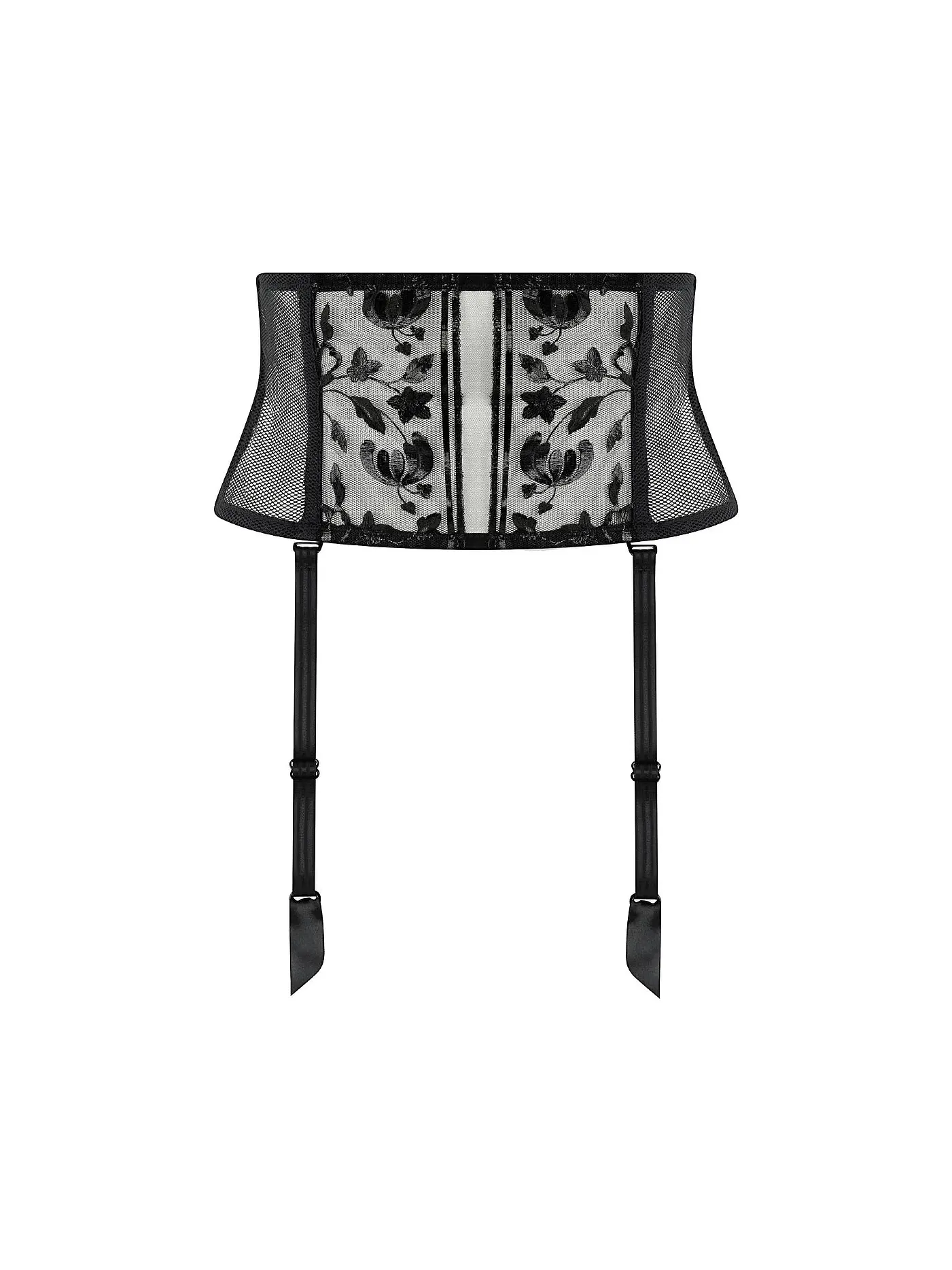 CHANTELLE | Taillengürtel PHILTER black vinyl  | schwarz
