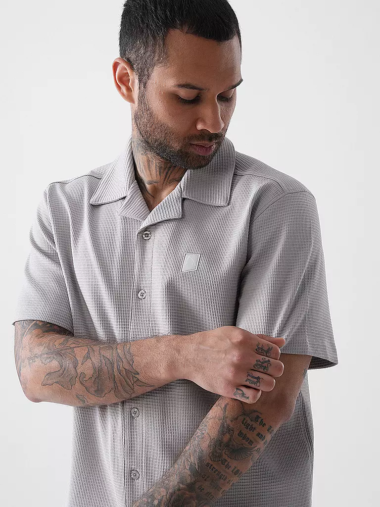 CHASIN | Hemd Regular Fit DOBY | dunkelblau