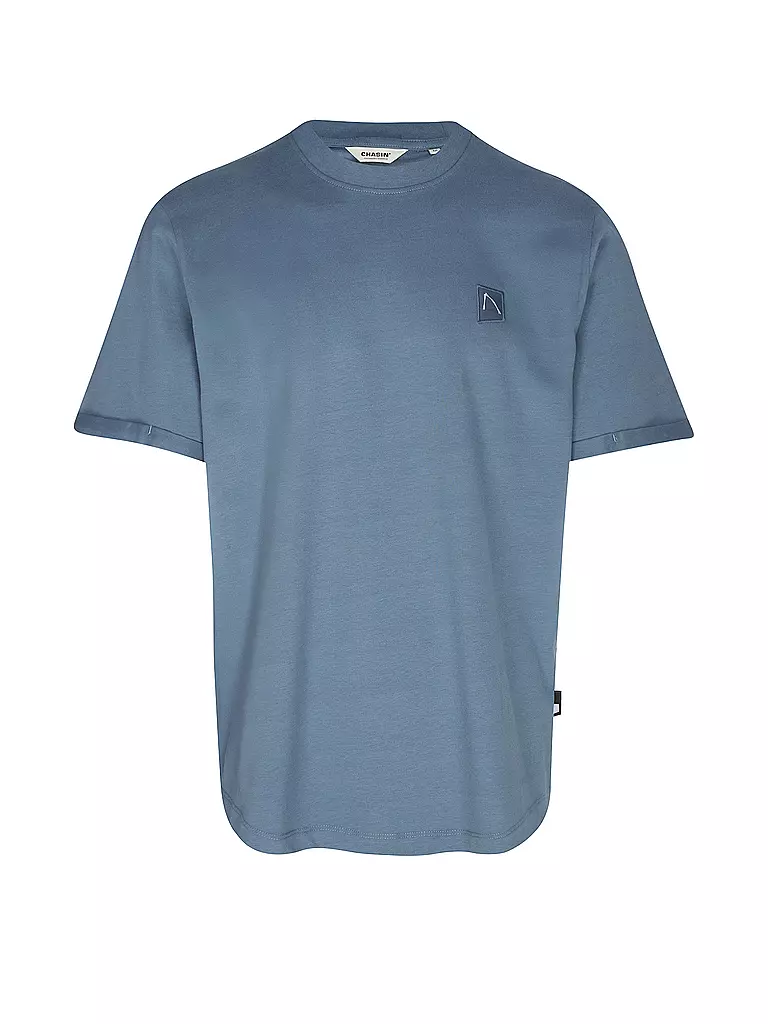 CHASIN | T-Shirt BRODY | blau