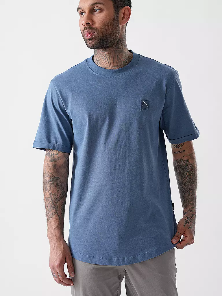 CHASIN | T-Shirt BRODY | blau