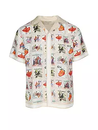 CHE | Hemd Regular Fit ESTAMPILLAS | creme