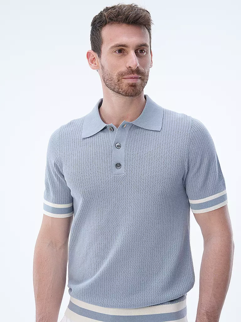 CHE | Poloshirt QUINN | hellblau